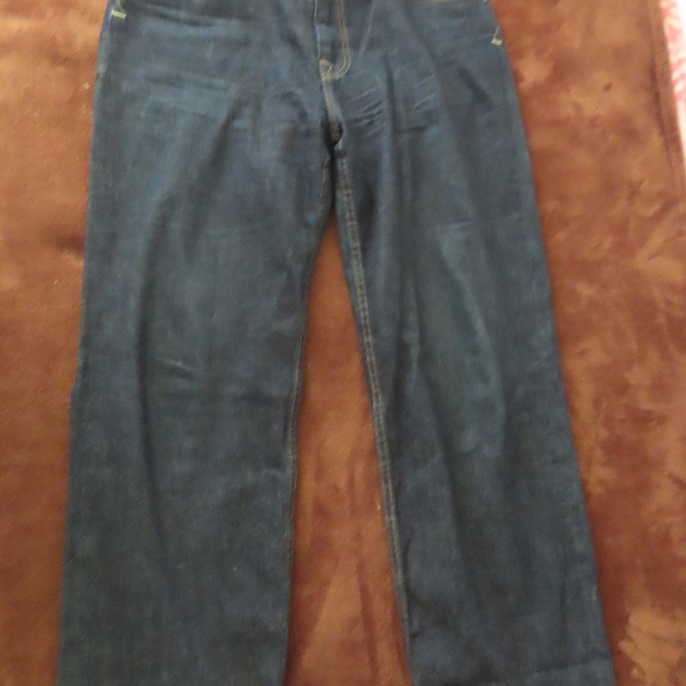 Eat Dust Girls of Dust G.O.D PATTY BOY HIGH WAIST SELVEDGE DENIM INDIGO BLUE 31